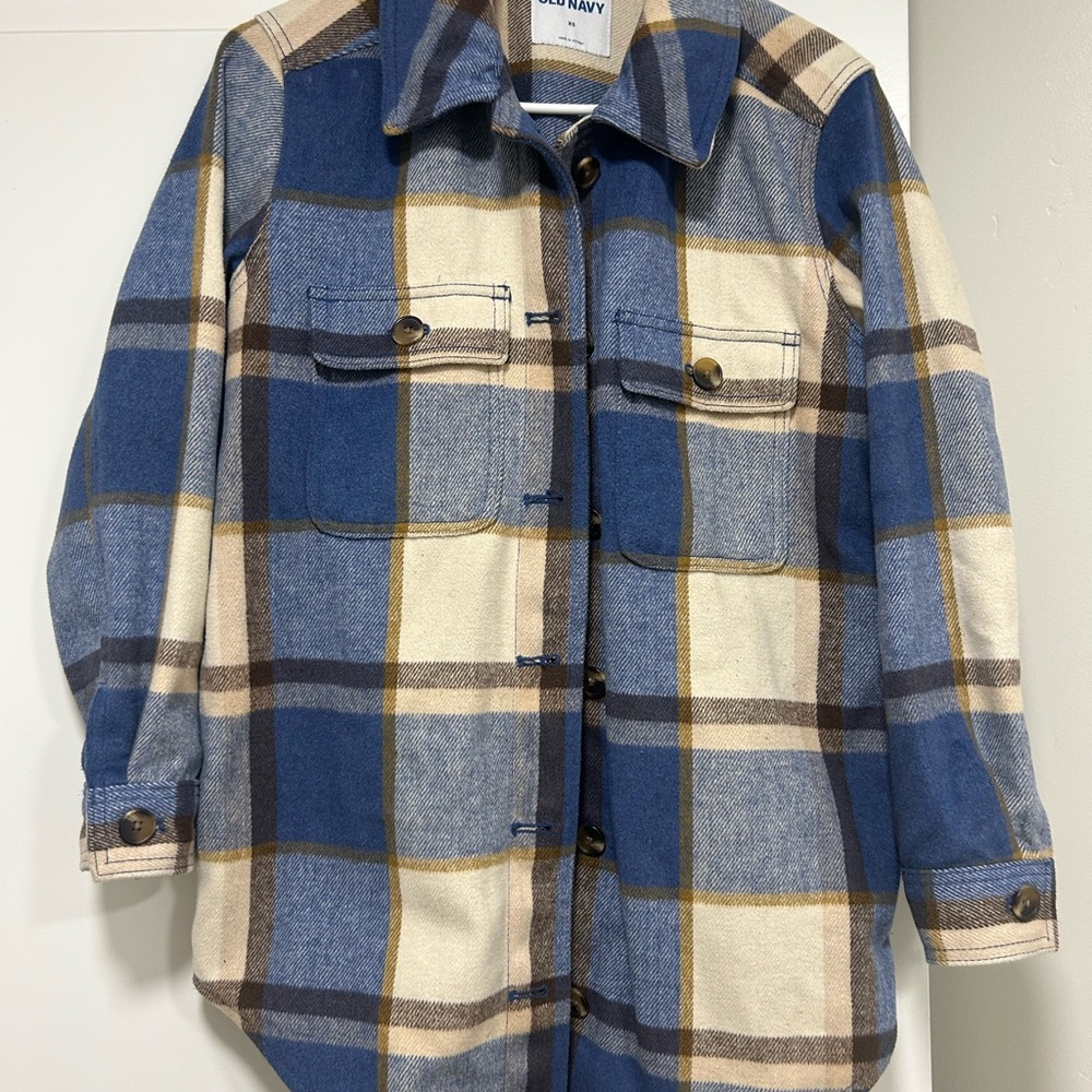 Plaid Wool Blend Scarf